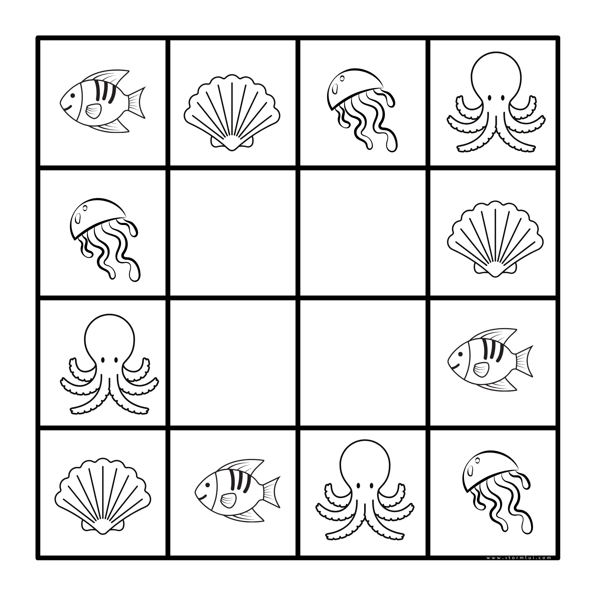 Drawing Sudoku - MEDIUM - Image 6