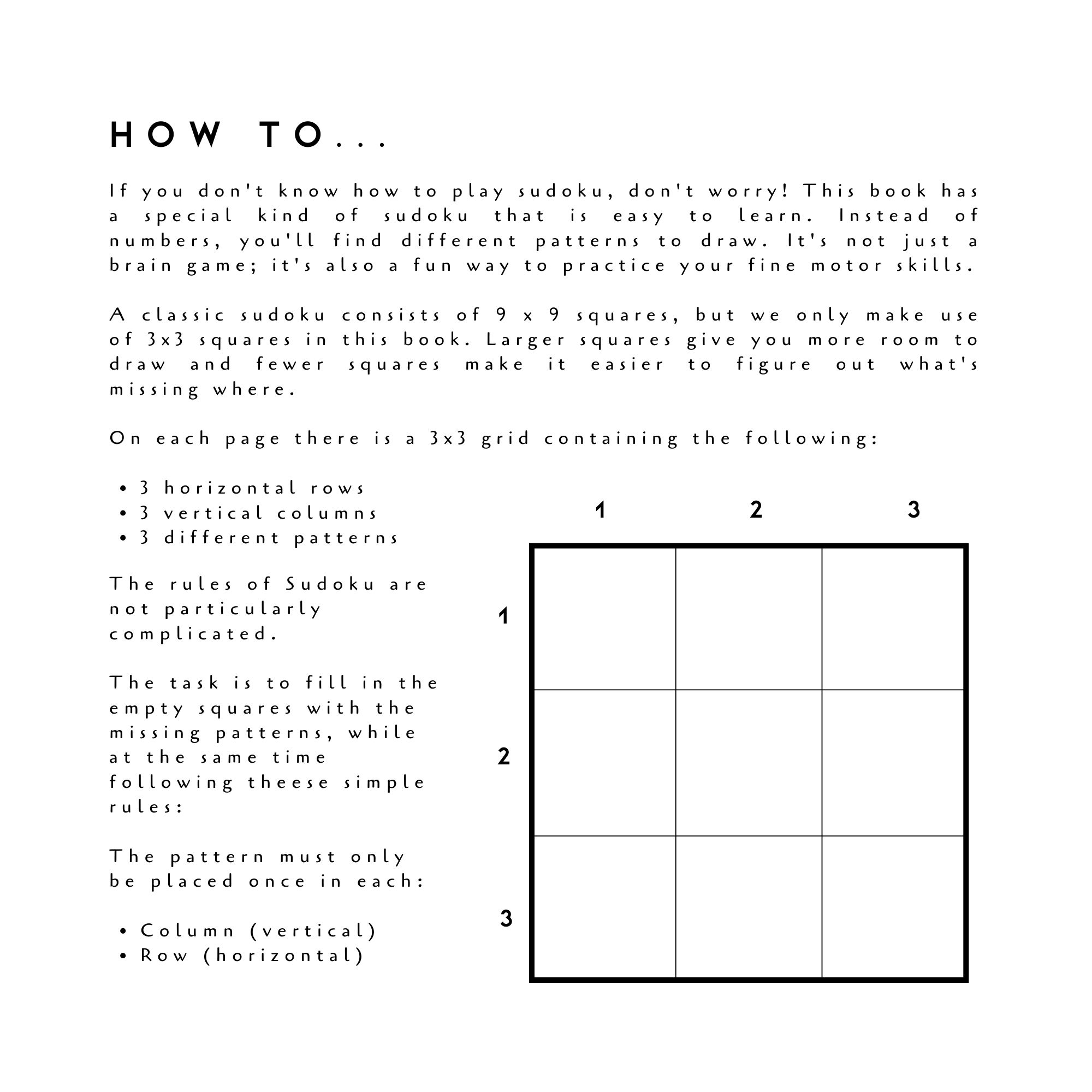 3x3 Pattern Sudoku - Image 2