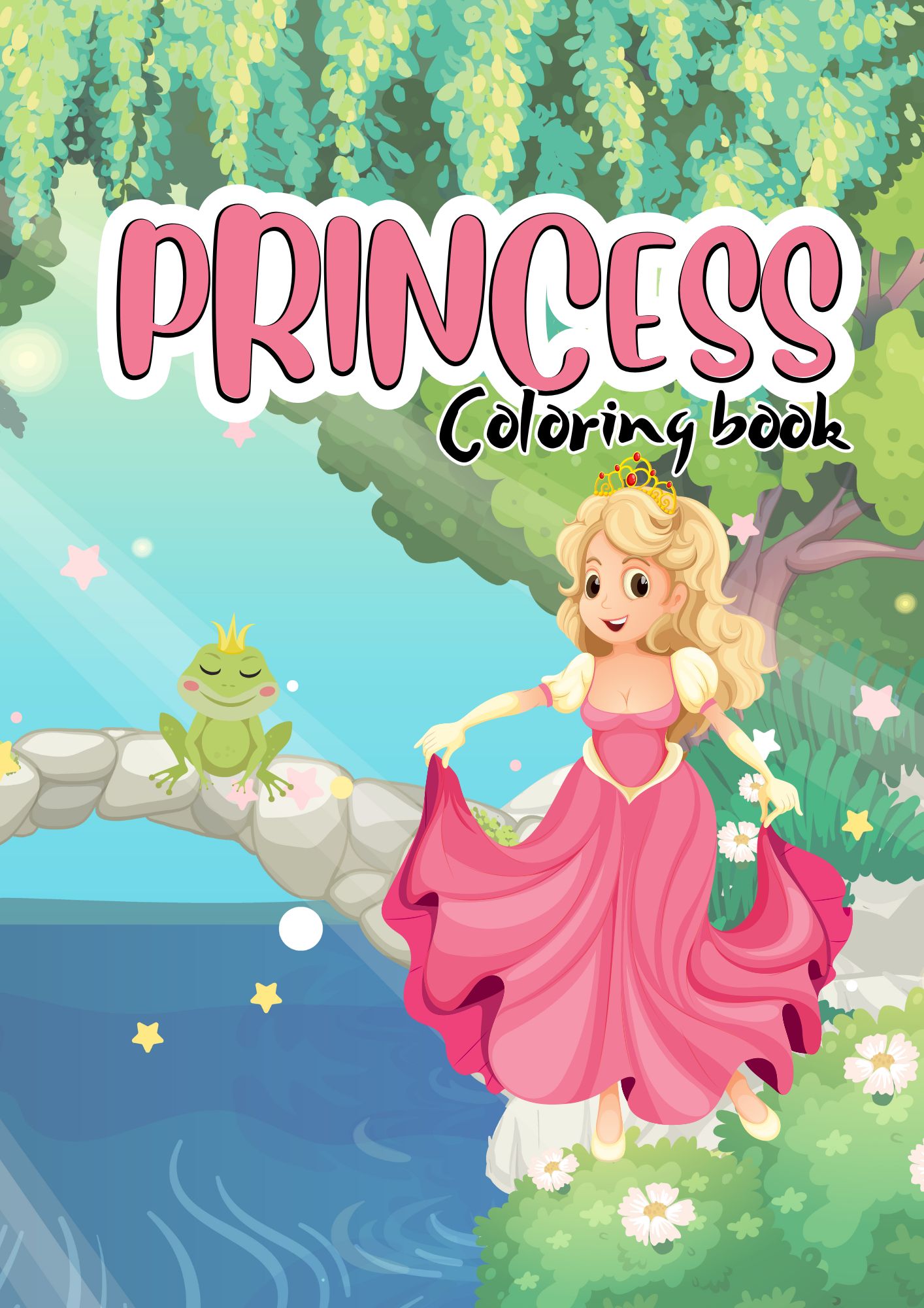 Princess coloring book