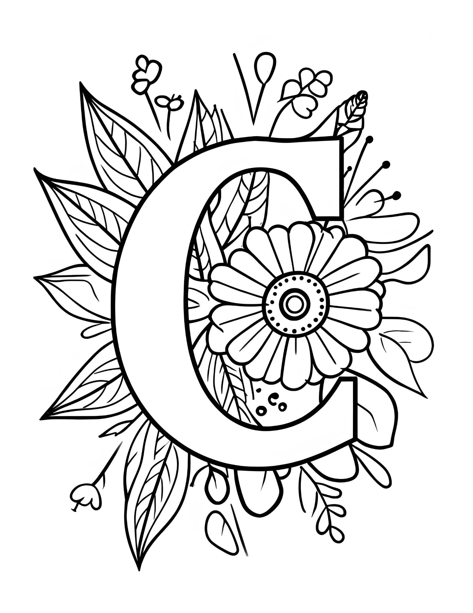 Floral Alphabet - Image 4