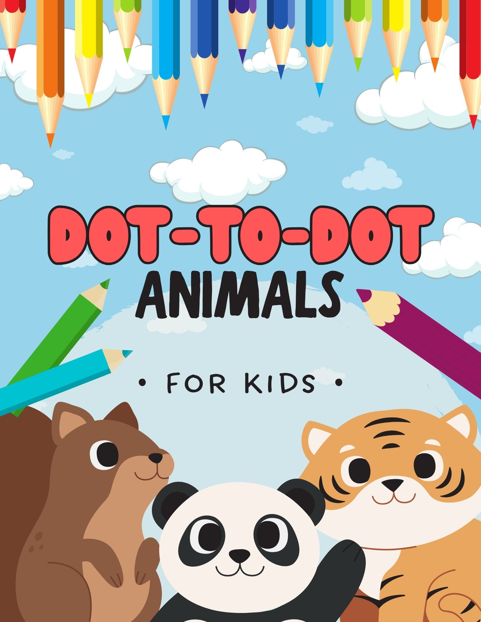 Animal Adventures Dot-to-Dot: Fun Animal Activity Book for Kids
