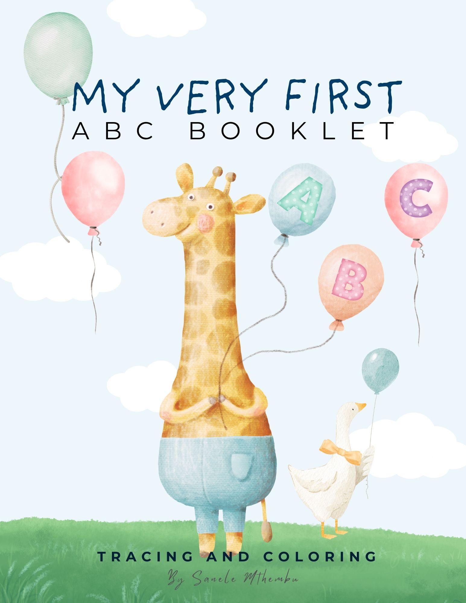 My Very First ABC Booklet: Fun Tracing & Coloring for Ages 3-6