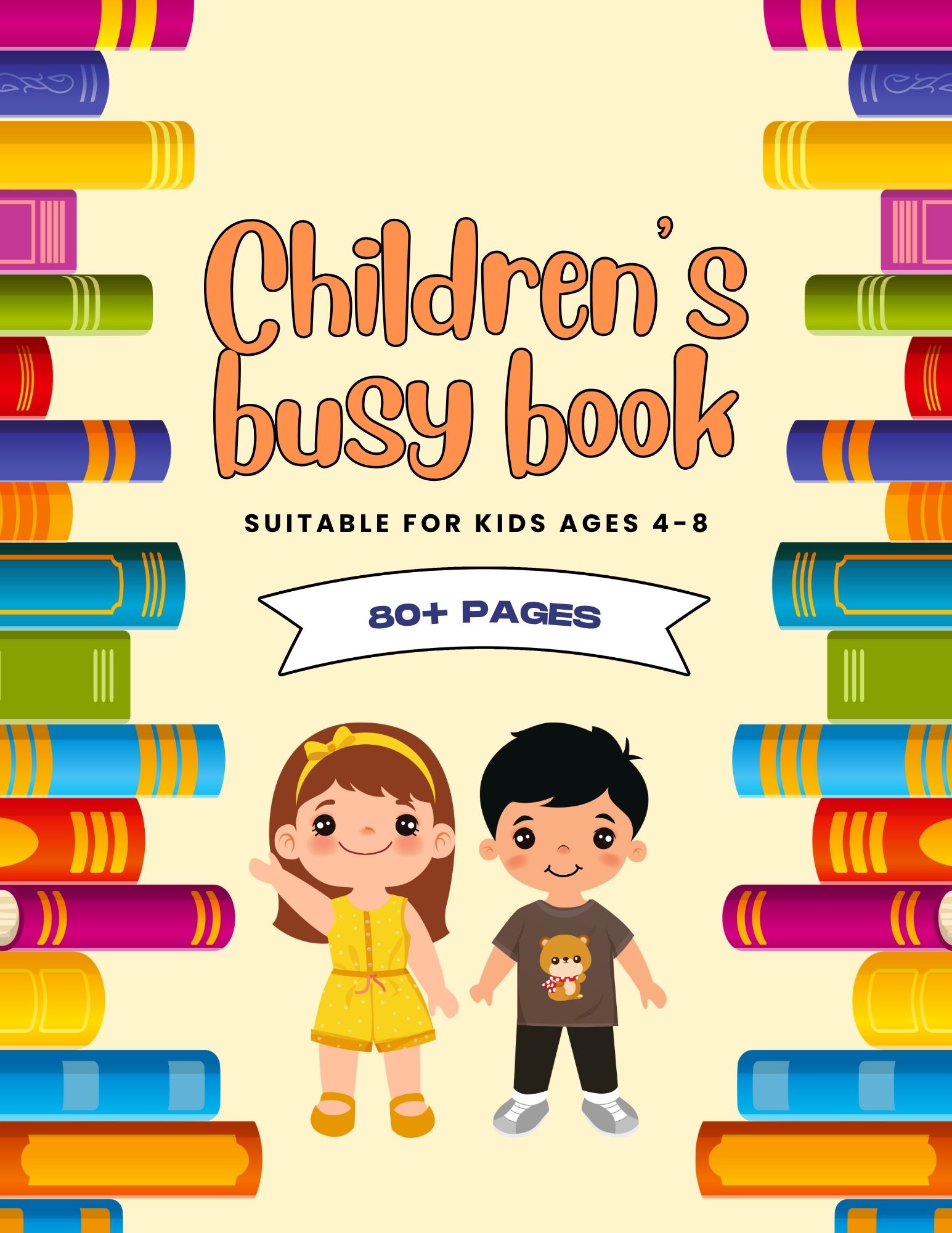 Children's busy book by bonanza