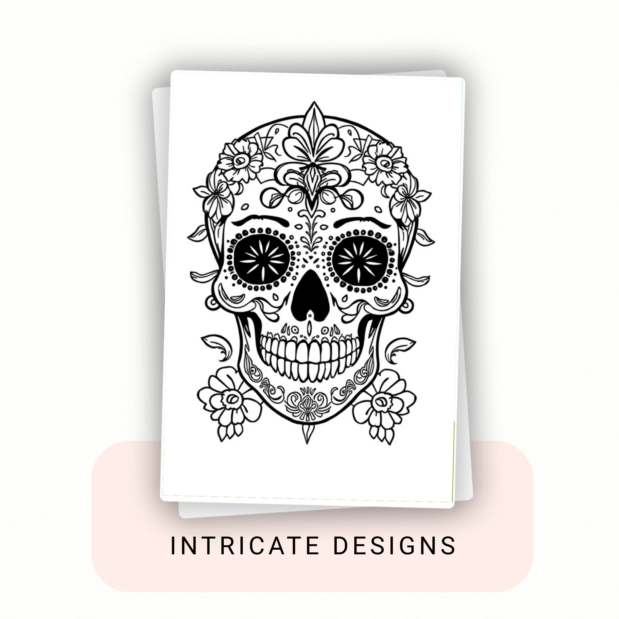 Free printable coloring pages for instant download with intricate designs